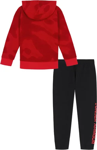 Vista 3 de Under Armour boys Long Sleeve Logo Hoodie & Joggers Set