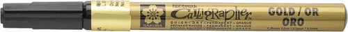 Vista 3 de Sakura Pen-touch Calligraphy Pen Fine Gold