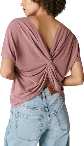 Vista 2 de Lucky Brand Camiseta Sandwash Twist Back para mujer