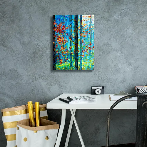 Vista 7 de Epic Graffiti 'The Deep' de Mandy Budan, arte de pared en lienzo, 12 x 16 pulgadas