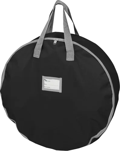 Vista 4 de Bolsa de almacenamiento resistente para coronas de 30 pulgadas, contenedor de coronas con asas, material de poliéster Oxford 600D duradero, soporte