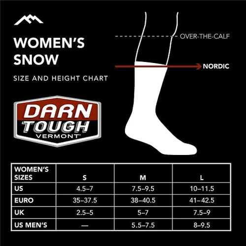 Vista 4 de DARN TOUGH (8033) Oslo - Botas nórdicas ligeras con cojín para mujer