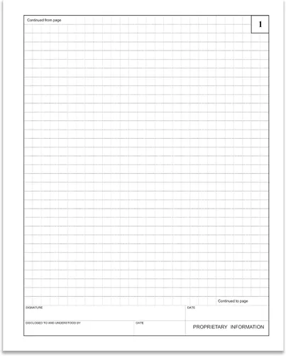 Vista 6 de BookFactory Cuaderno de ingeniería profesional, encuadernado, 96 páginas