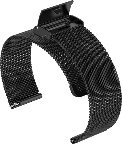 Vista 4 de E ECSEM Correas de metal compatibles con iTouch Air 3 de 1.575 pulgadas, correas de repuesto ajustables de acero inoxidable, correa de reloj