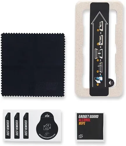 Vista 2 de Gadget Guard Protector de pantalla con bloqueo de luz azul para Apple iPhone 14 Pro Max [resistente a roturas] Vidrio de alta calidad