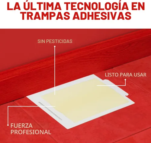 Vista 5 de Tomcat Tablas de pegamento con Eugenol para mayor adherencia, 4 trampas