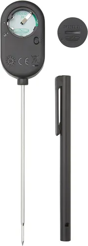 Vista 6 de KitchenAid KQ910 - Termómetro digital para parrilla de cocina con retroiluminación de lectura instantánea, termómetro inalámbrico para carne y Negro
