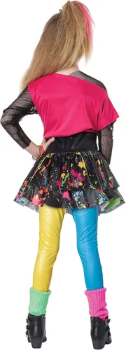 Vista 3 de Like Totally 80'S - Disfraz infantil de Halloween
