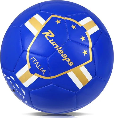 Vista 6 de Runleaps Futsal Ball,Futsal Soccer Ball,Great for Indoor or Outdoor,Low Bounce Size 4 for Training,Playing