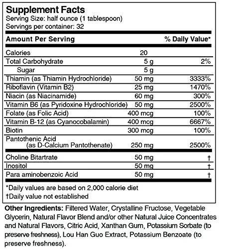 Vista 2 de Dr's Advantage Complejo Liquid Ultra B, 32 oz.