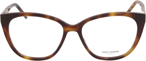 Vista 2 de Saint Laurent SL-M72 004 - Gafas de sol para mujer (2.126in), color dorado