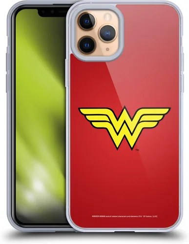 Vista 149 de Head Case Designs Funda de gel suave con licencia oficial de Wonder Woman DC Comics Classic Logos compatible con Apple iPhone 7 Plus/iPhone 8 Plus