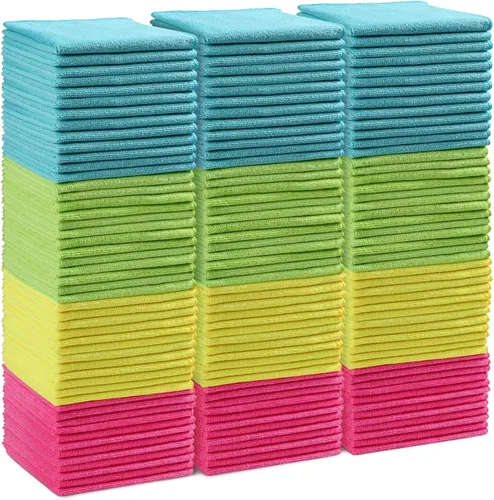 Vista 16 de HOMEXCEL Paño de limpieza de microfibra, toallas de microfibra de alta calidad para automóviles, sin pelusas, sin arañazos, altamente absorbente