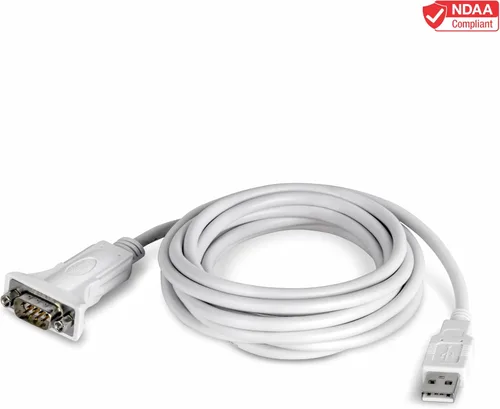 Vista 12 de TRENDnet Cable convertidor USB a serie de 9 pines, TU-S910, adaptador USB a serie RS232, compatible con Windows y Mac, USB1.1, USB2.0, USB3.0, 9.8