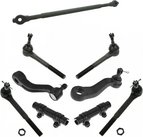 Vista 88 de TRQ Kit de dirección delantera con barra de acoplamiento de fuelle de piñón y cremallera compatible con Toyota Echo 2000-2005