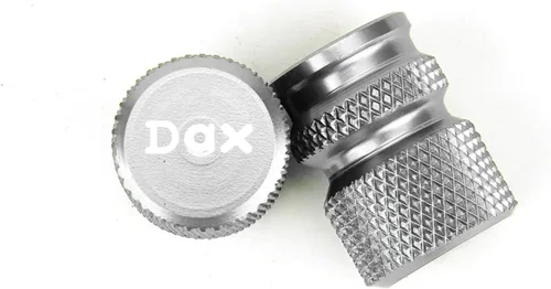 Vista 9 de Suitable for DAX125 ST125 dax125 st125 2026 2025 Motorcycle Modification Wheel and tire Valve caps (Black,ST125)
