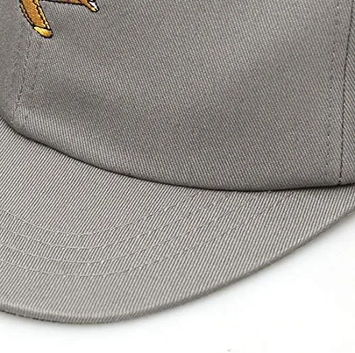 Vista 5 de UNDERCONTROL Gorra de camionero ajustable de ala plana con correa trasera para gorra unisex