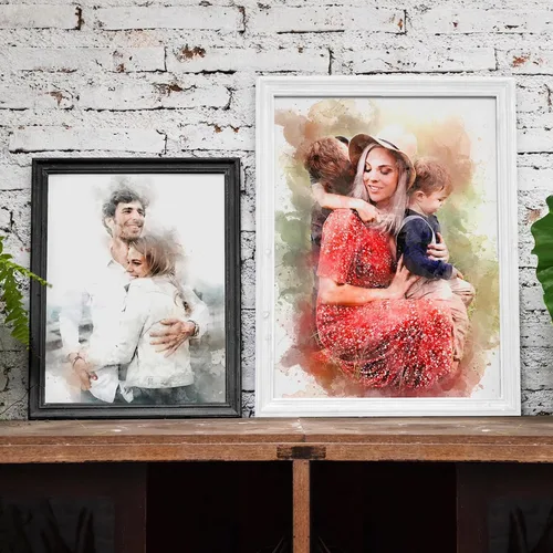 Vista 3 de Furrlio - Impresiones y marcos personalizados en lienzo con tus propias fotos, regalos personalizados para ella y parejas