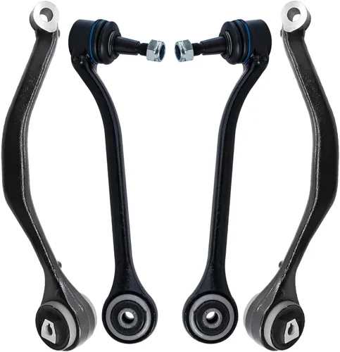 Vista 24 de Detroit Axle - 4 piezas de brazos de control traseros para Ford C-Max, Focus, Mazda 3 5, Volvo C30, C70, S40, V50, 4 brazos de control superiores e