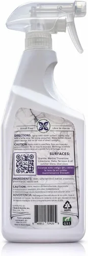 Vista 2 de Limpiador de piedra natural, limpiador de piedra caliza, pizarra y travertino, limpiador de ducha de piedra natural para mármol, limpiador de suelos