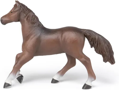 Vista 2 de Papo - Figura realista de yegua anglo-árabe - A partir de 3 años - Colección de caballos - Mundo ecuestre creativo - Juguete de idea de regalo