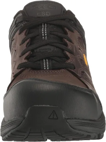 Vista 2 de KEEN Utility Vista Energy+ Zapatos de trabajo industriales de cuero ESD con punta baja compuesta para hombre