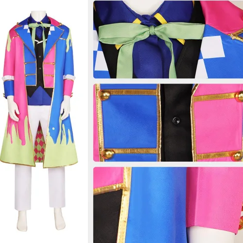 Vista 7 de Kamishiro Rui - Disfraz de cosplay del proyecto Sekai, uniforme de cosplay, conjunto completo de Halloween