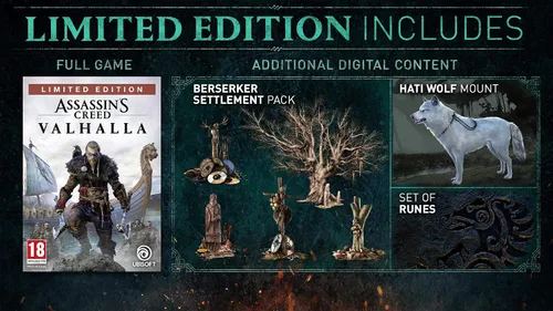 Vista 2 de Assassin's Creed Valhalla Amazon Limited Edition (PS4) (Exclusive to Amazon.co.uk)