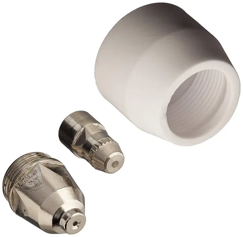 Vista 2 de Lotos BCON20 20 piezas de cortador de plasma consumibles electrodo de boquilla y taza para cortadores de plasma Lotos LTP7000 LTP8000