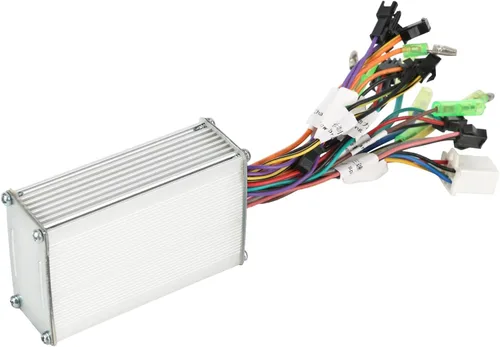 Vista 4 de 36V-48V 350W -500W Controlador de velocidad de motor DC sin escobillas y empuñaduras de acelerador para bicicleta eléctrica, E-Bike Scooter Go Kart
