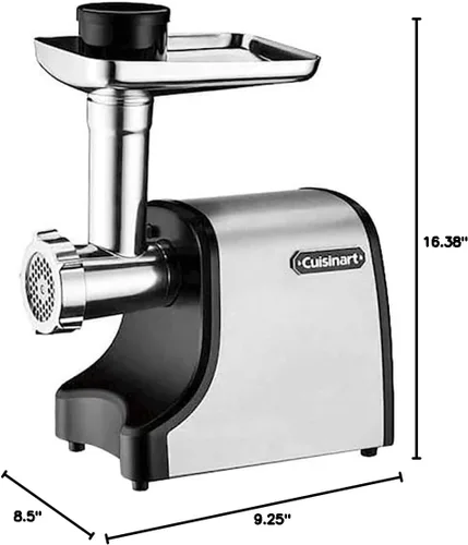 Vista 8 de Cuisinart - Procesadora de carne eléctrica, moledor de carne Cuisinart, talla única , Acero inoxidable