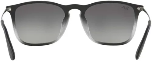 Vista 6 de Ray-Ban RB4187F Chris F - Lentes de sol para hombre color violeta con disparo en negrogris degradado gris oscuro 2126in Chupito violeta en negrogris
