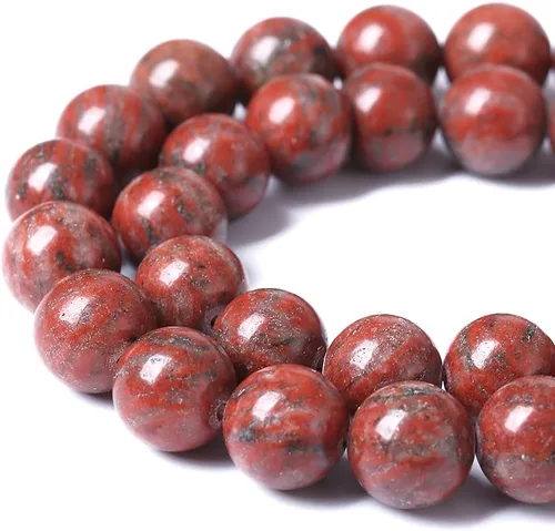 Vista 151 de 100 cuentas de piedra multicolor natural de 0.236 pulgadas (0.236 in), cuentas espaciadoras sueltas redondas para hacer pulseras, collares, aretes