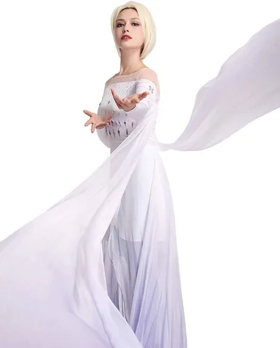 Vista 3 de Cosplay.fm Vestido de cosplay de princesa reina de lujo para mujer