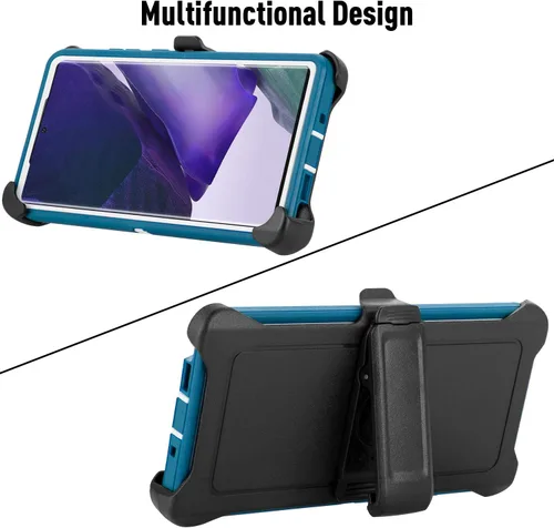 Vista 4 de Funda para Galaxy S20 FE, protección contra caídas, cuerpo completo, resistente, a prueba de golpes, caídas y polvo, funda protectora duradera de 3