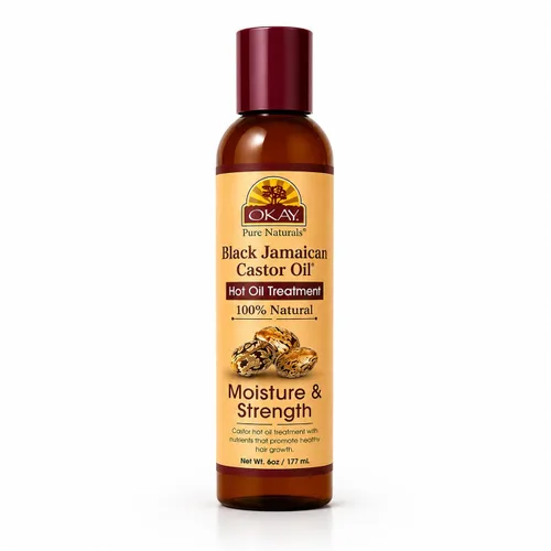 Vista 9 de OKAY Tratamiento de aceite caliente de coco Para todo tipo de cabello y texturas Profundamente penetrante 100% natural Libre de parabenos