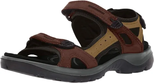 Vista 21 de ECCO Yucatan, sandalia deportiva para mujer Aire/Nubuck azul polvoriento