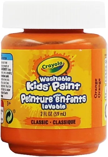 Vista 11 de Pintura de Crayola lavable para niño (6 colores surtidos) 2 oz cada una, paquete de de 1, Variados Varios