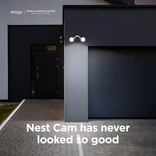 Vista 22 de elago Funda de silicona para Google Nest Cam para exteriores o interiores Negro