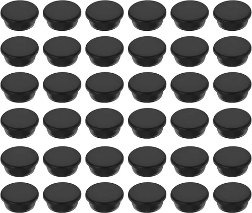 Vista 48 de MECCANIXITY - Tapones de silicona en forma de T (26mm, 1 pulgada de diámetro), color negro