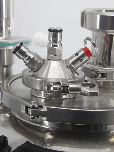 Vista 3 de Homebrew - Adaptador de bloqueo de bola de cerveza para barriles Thead Sanke - Adaptador comercial de barril de 2 pulgadas