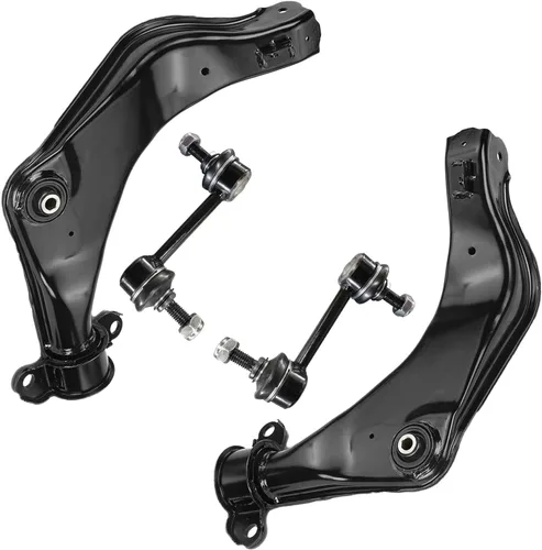 Vista 151 de Detroit Axle - 4 piezas de brazos de control traseros para Ford C-Max, Focus, Mazda 3 5, Volvo C30, C70, S40, V50, 4 brazos de control superiores e