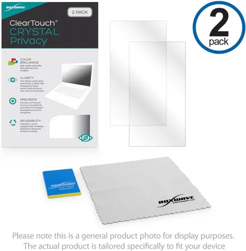 Vista 6 de BoxWave Screen Protector Compatible with JXD Retro Handheld Video Game Console (5.1") - ClearTouch Crystal Privacy (2-Pack), Privacy Screen