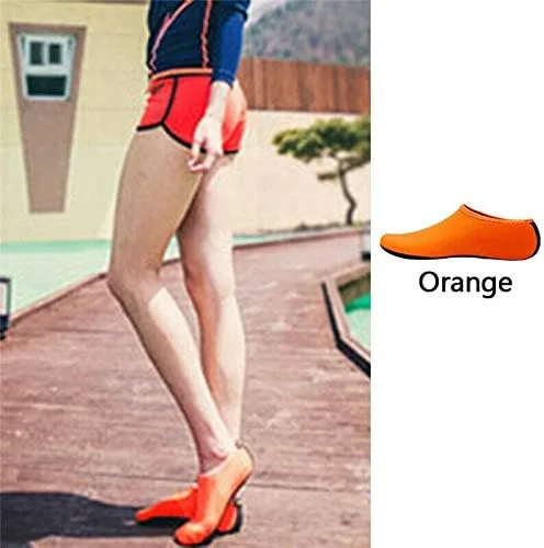Vista 2 de Boolavard Zapatos deportivos acuáticos de secado rápido, calcetines de yoga sin cordones para hombres, mujeres y niños
