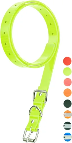 Vista 17 de Correa de collar para perros ETPET para la mayoría de receptores de collar de entrenamiento electrónico: Correa de TPU para mascotas, ajustable