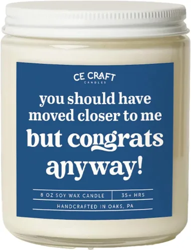 Vista 9 de CE Craft - Funny Housewarming Candle - New Home Gifts Ideas - Homeowner - New Apartment - Closing Gifts (Hope Your New Neighbors)