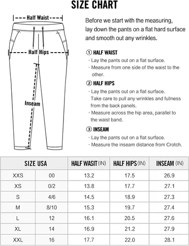 Vista 7 de CRZ YOGA - Pantalones deportivos de golf elásticos en 4 direcciones para mujer, pantalones de trabajo de vestir de 78, con bolsillos, para deportes