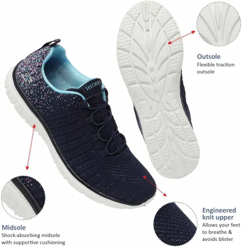 Vista 4 de Skechers Zapatillas deportivas de moda para mujer