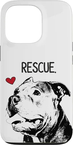 Vista 10 de Rescue Pitbull Dog Save Dogs Pit Bull Lover - Carcasa para iPhone 17