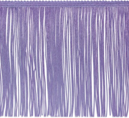 Vista 32 de Trims by The Yard Borde de flecos de cadeneta de 6 pulgadas, poliéster, decorativo, versátil para C rosa rubor (corte de 5 yardas)